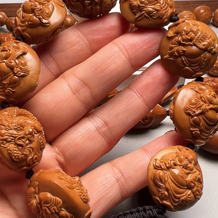 双***徐手串/手链橄榄核龙财