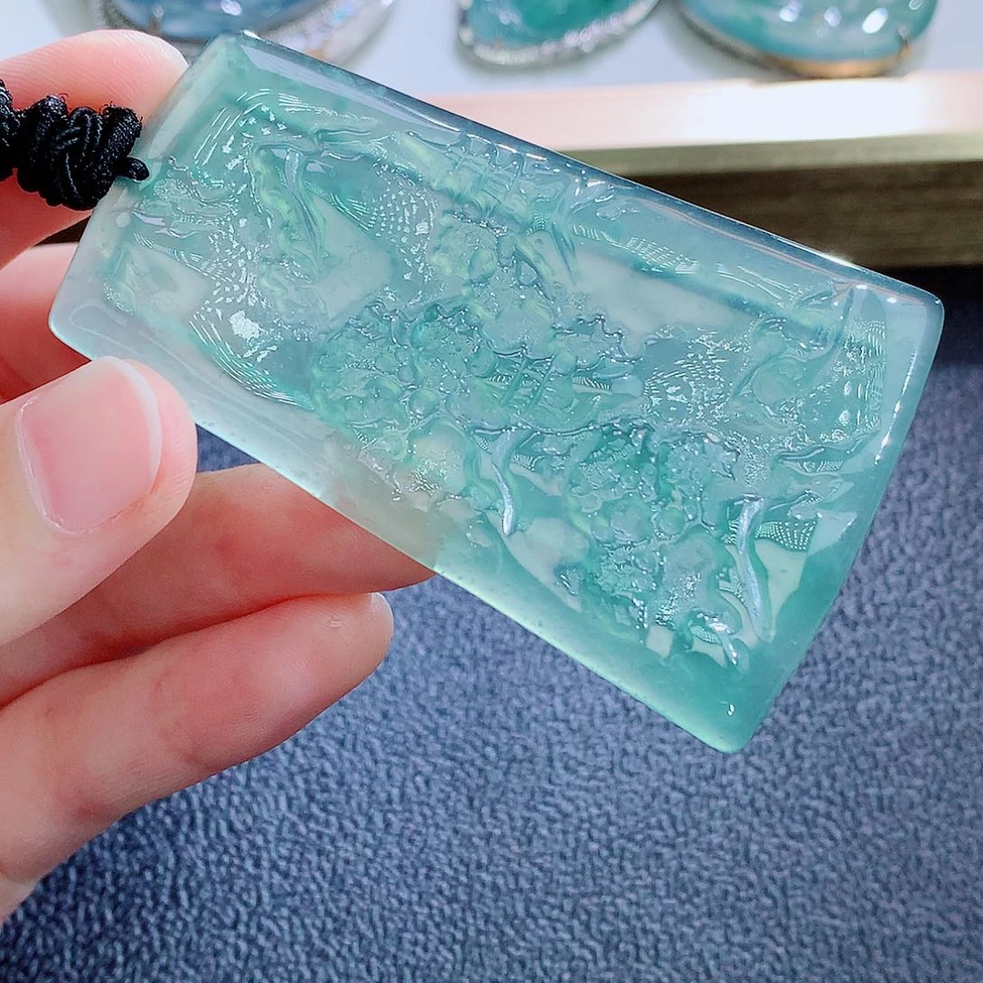 颈饰未镶嵌翡翠翡翠