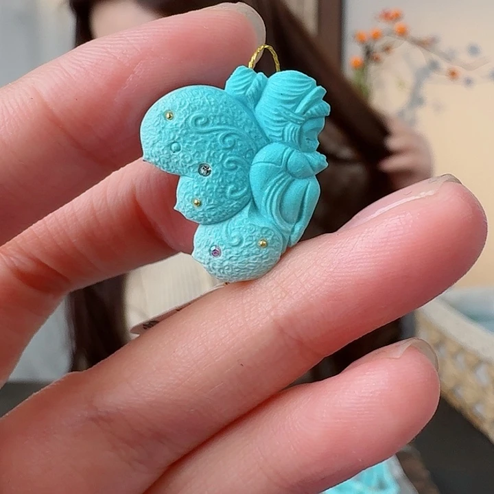 绿松石未镶嵌珠宝奇石