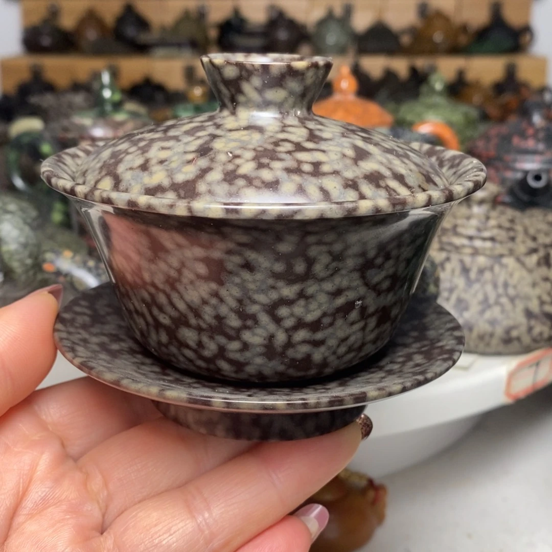 米粒石福利款盖碗150cc