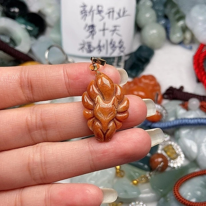 未镶嵌挂件翡翠翡翠