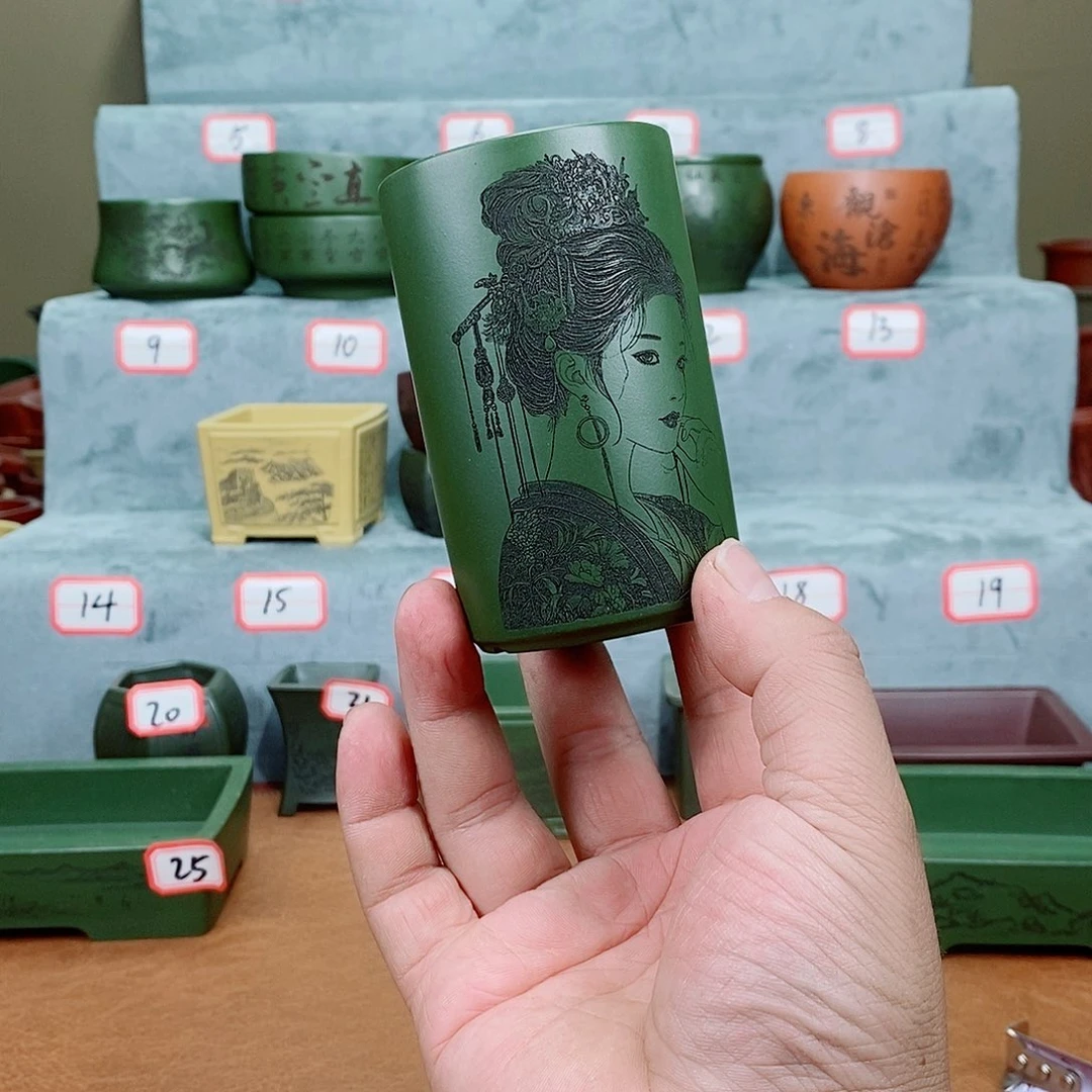 紫砂花盆我在看电影