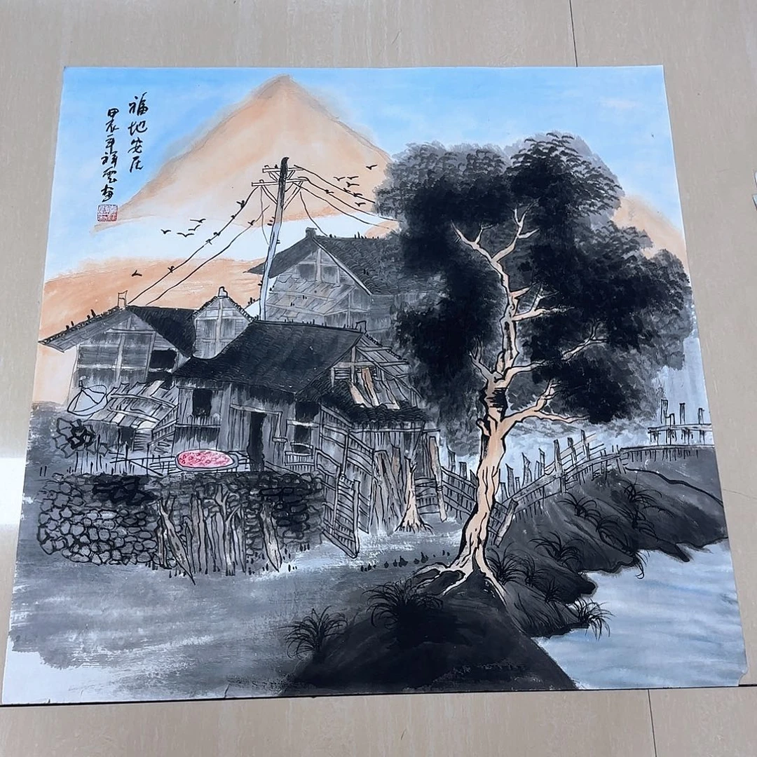 国画国画作品集一个