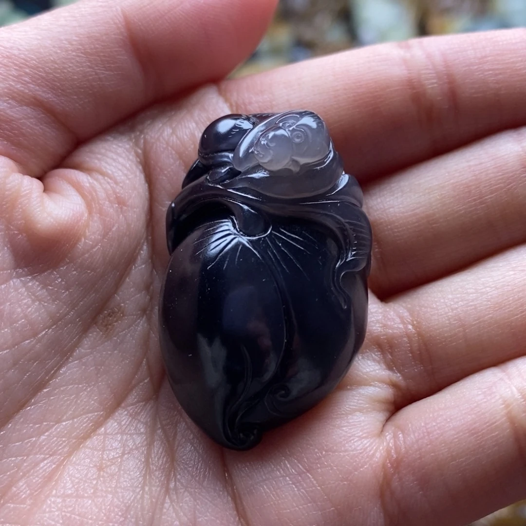 吊坠(不含链)未镶嵌和田玉（糖玉）