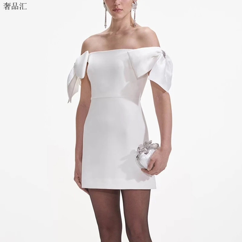 实拍高品质夏季显瘦气质时尚设计感小众修身收腰法式复古女装连衣