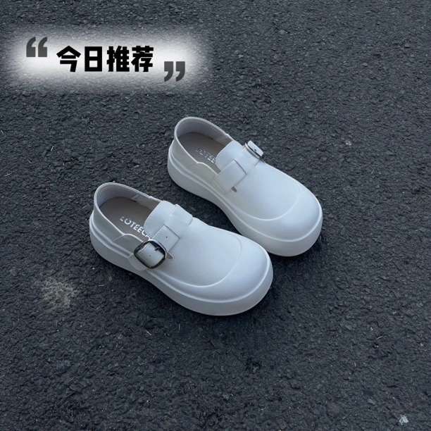 QIAODADA【银扣勃肯】25春季新款丑萌大头ins潮流面包勃肯鞋｜3.5cm