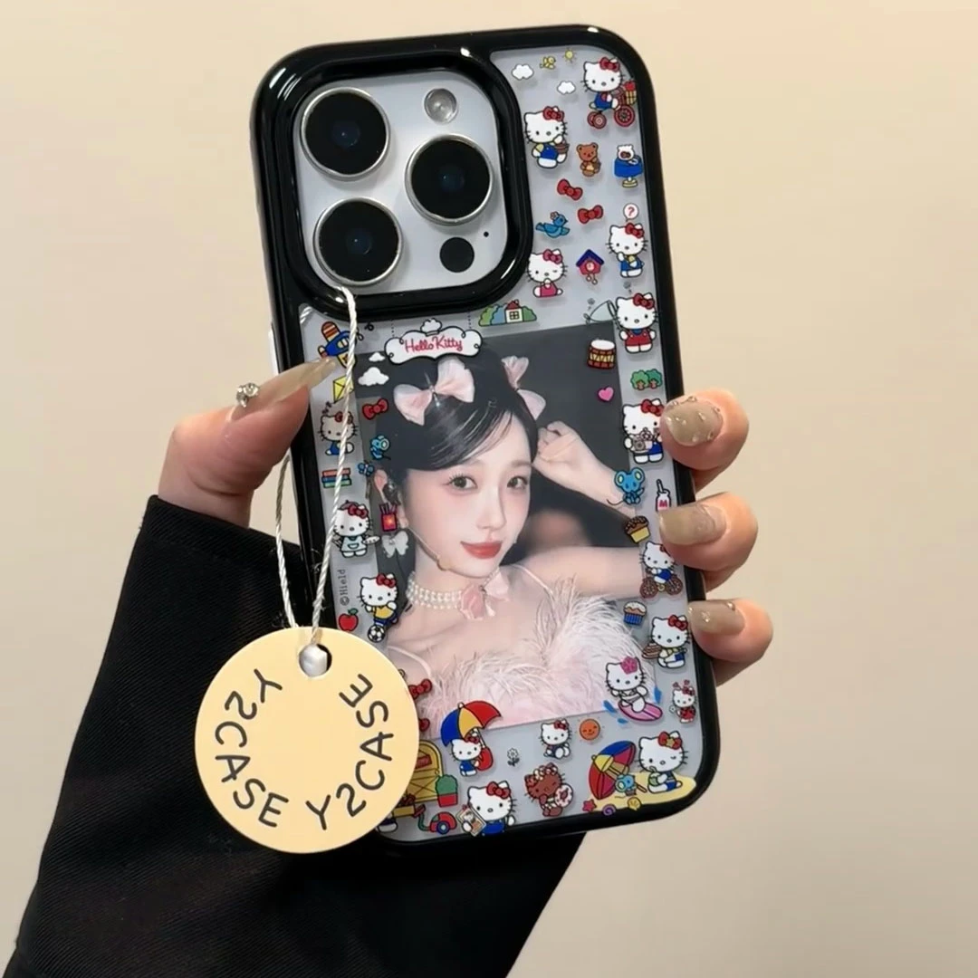 度假KT适用苹果15Pro手机壳13硅胶XSMax/xr/12女16/14p套8P