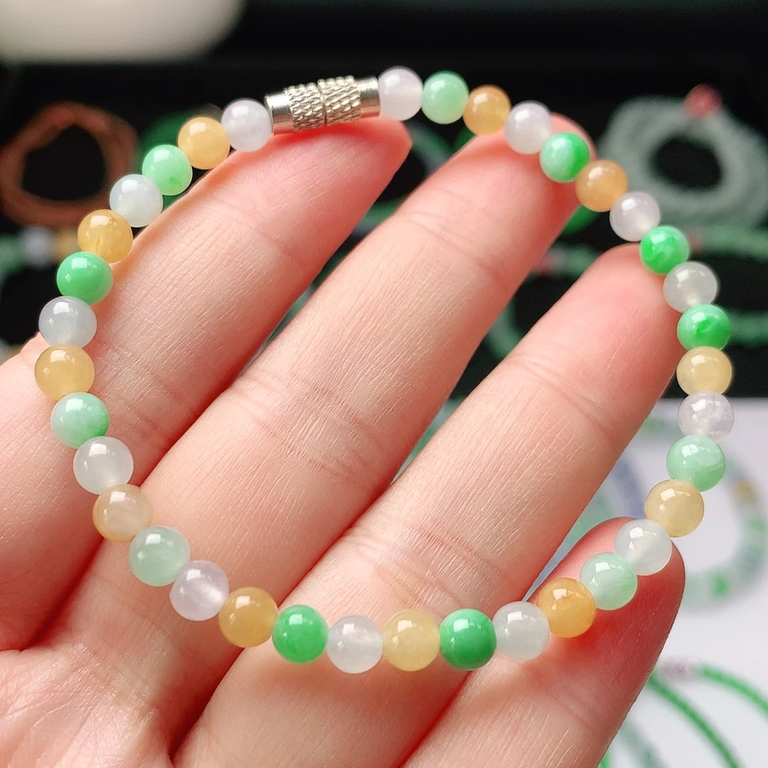 翡翠未镶嵌手链翡翠