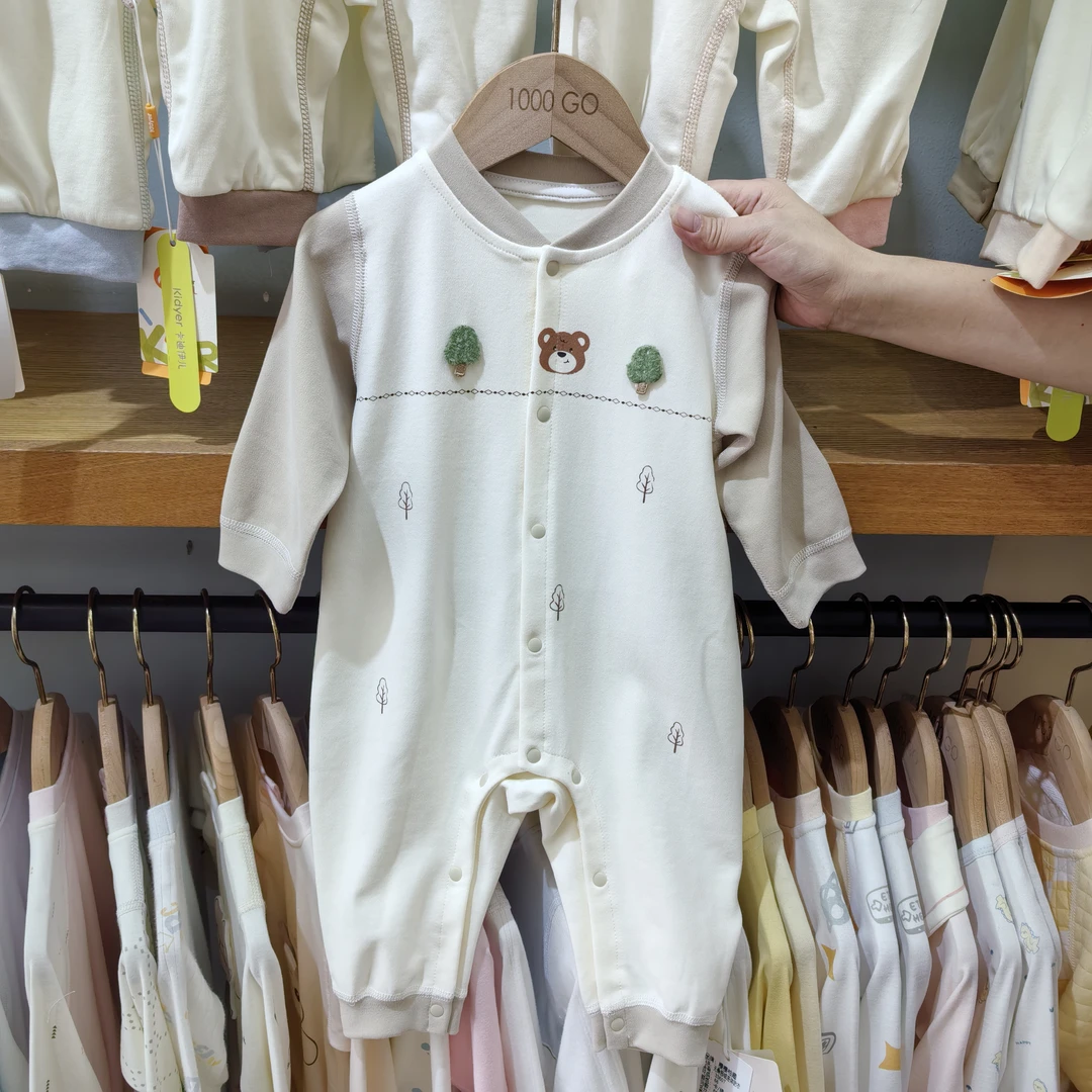 舒绒连体混批 二件八九元 春秋婴童长袖爬服哈衣A类棉加氨纶针织