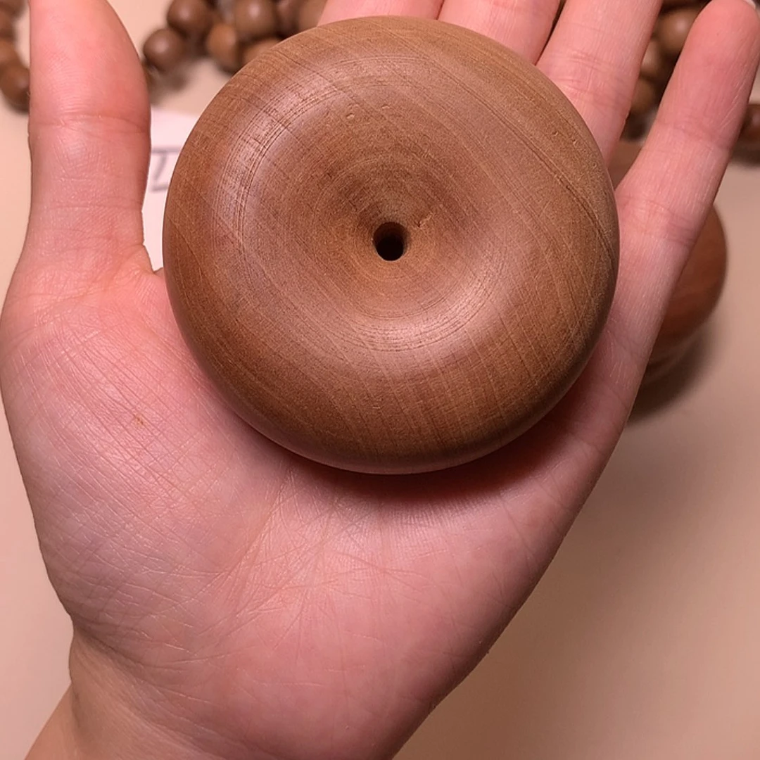 【闪购商品】檀香木无事牌檀香面包圈