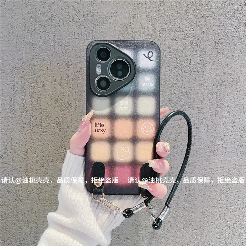 （华为Pura70系列）肤感皮纹适用Pura70/70Pro/Pro+/ultra手机壳潮