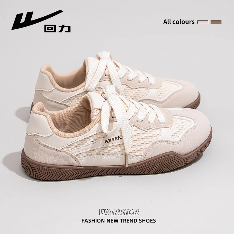 回力德训鞋女2025秋冬季新款低帮休闲帆布鞋厚底小众休闲运动板鞋