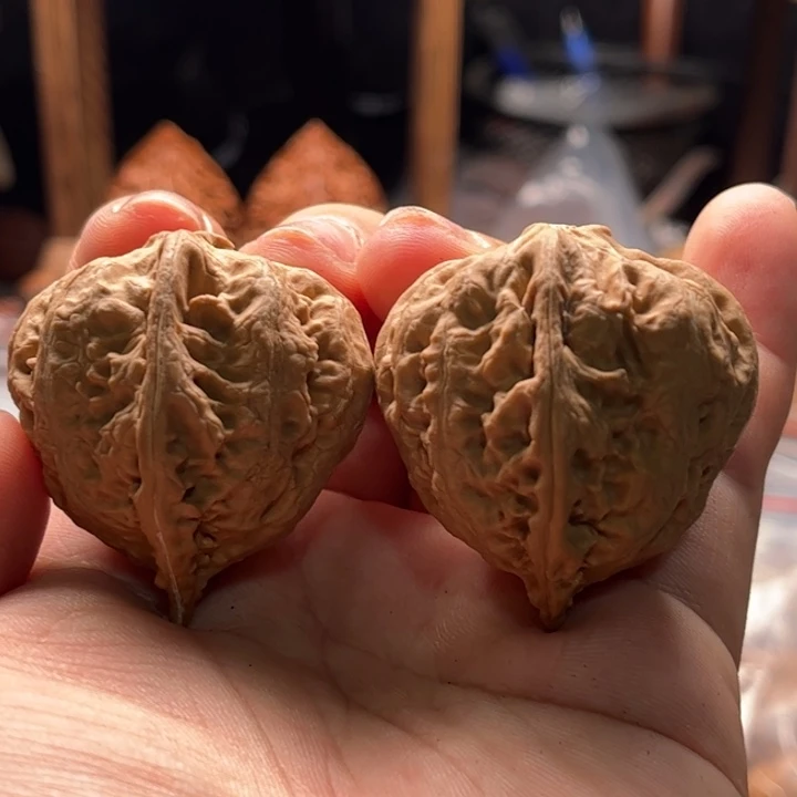 文玩核桃把件楸大胖65