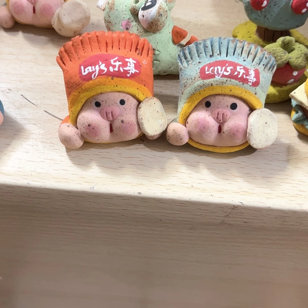 泥塑E**n古镇炻陶花盆