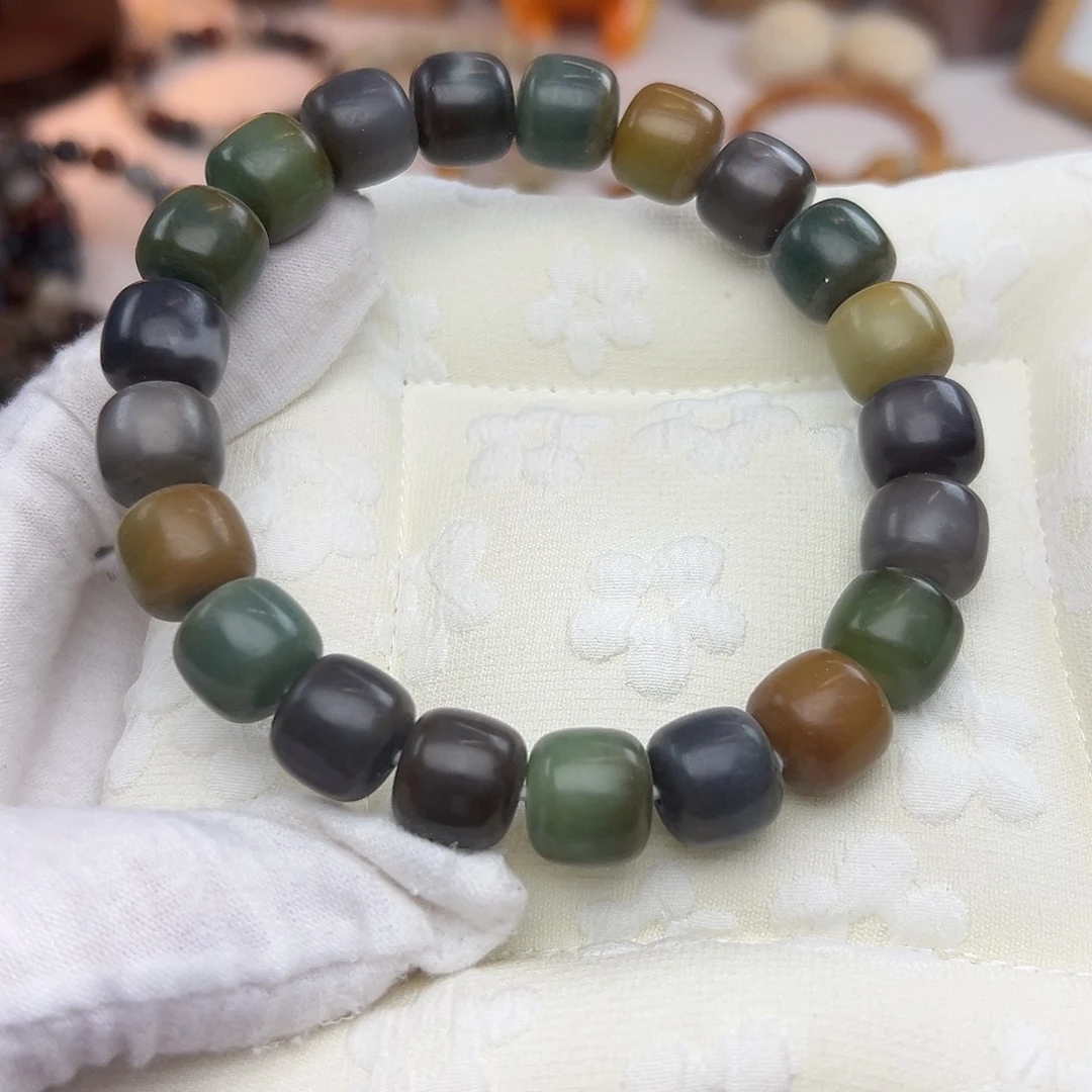 菩提根/象牙果吊坠13干磨蓝莓005