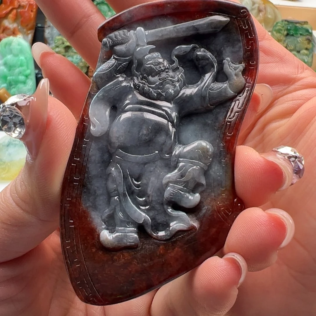 未镶嵌定制翡翠芥**哥天然缅甸翡翠