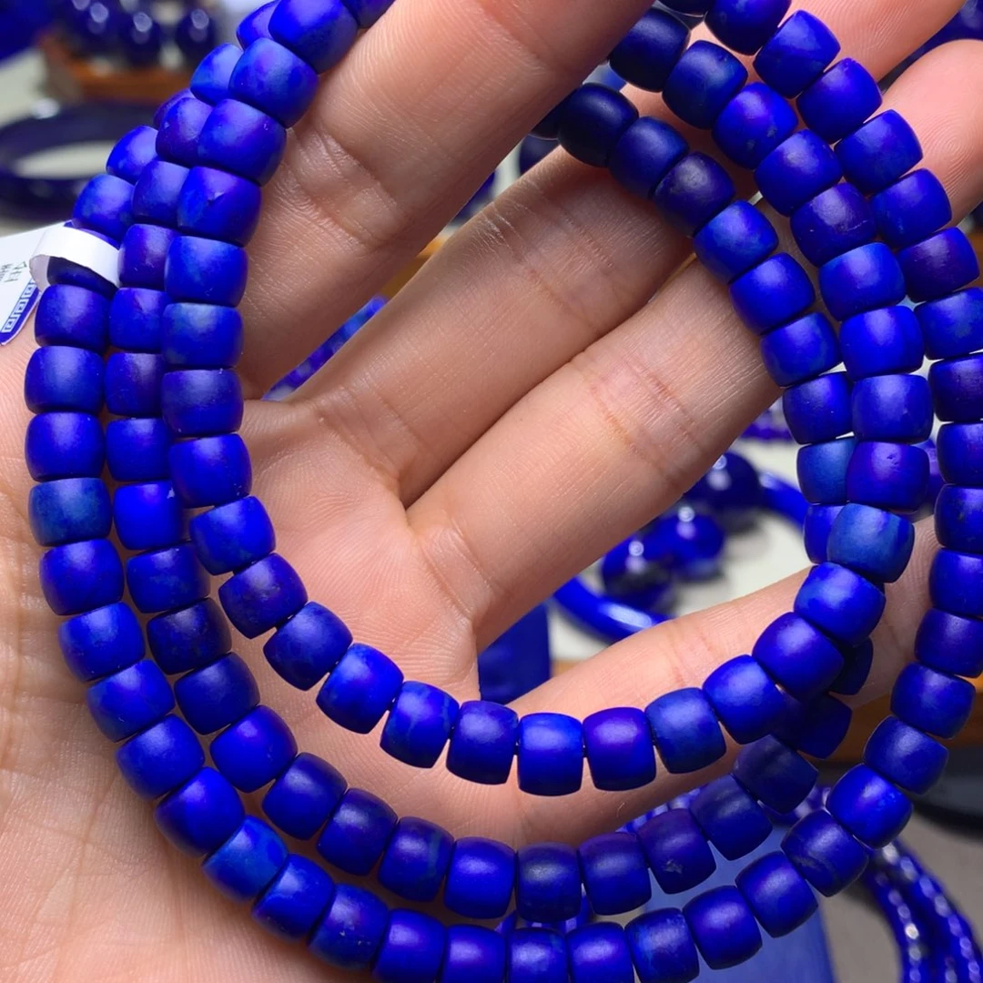 青金石手串未镶嵌7mm646