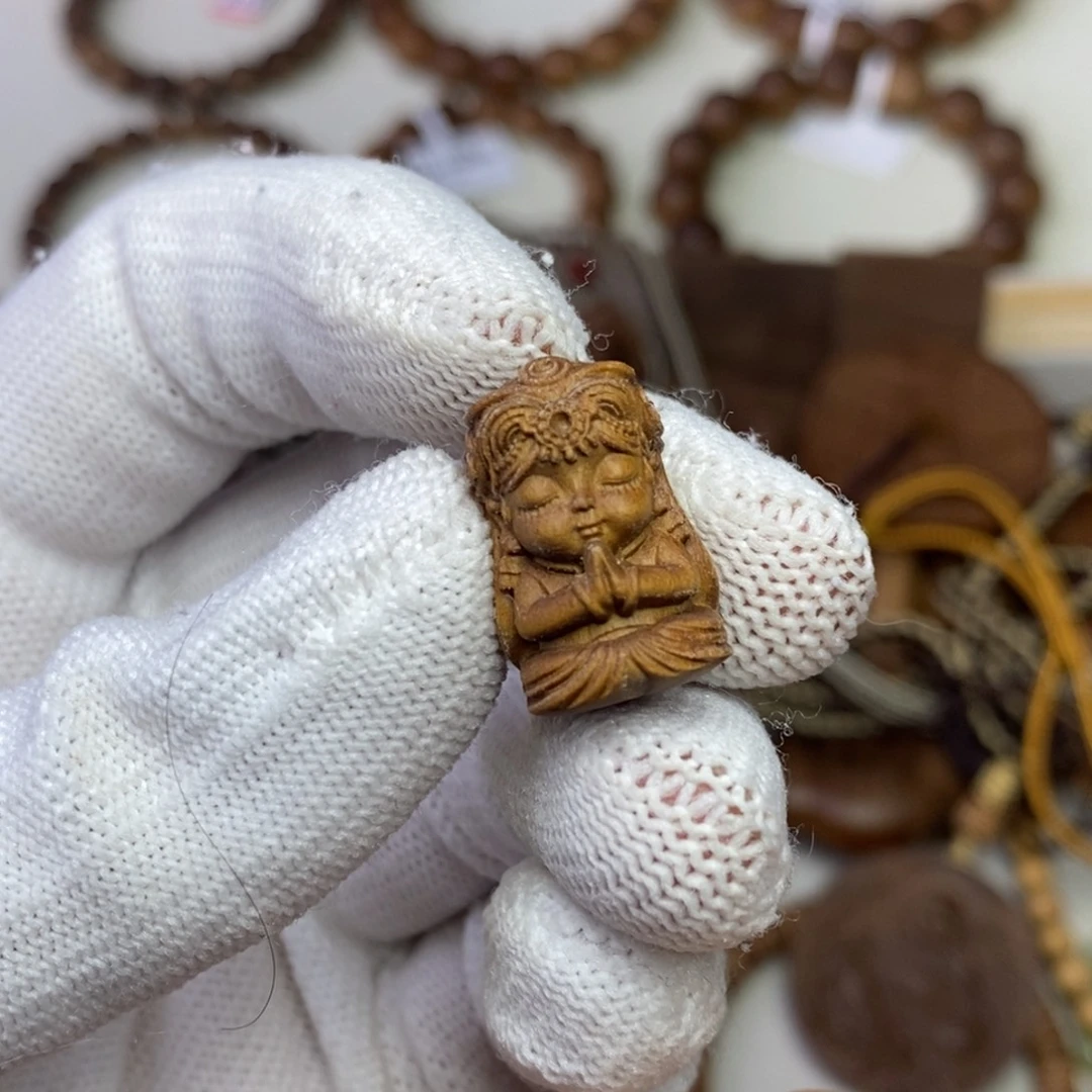 檀香木散珠印度迈索尔老山檀2.0瑕疵扎基