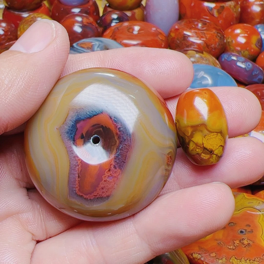 玛瑙/玉髓手链未镶嵌7*3