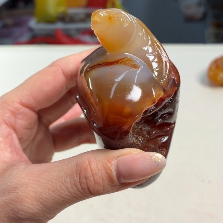玛瑙/玉髓未镶嵌吊坠(不含链)