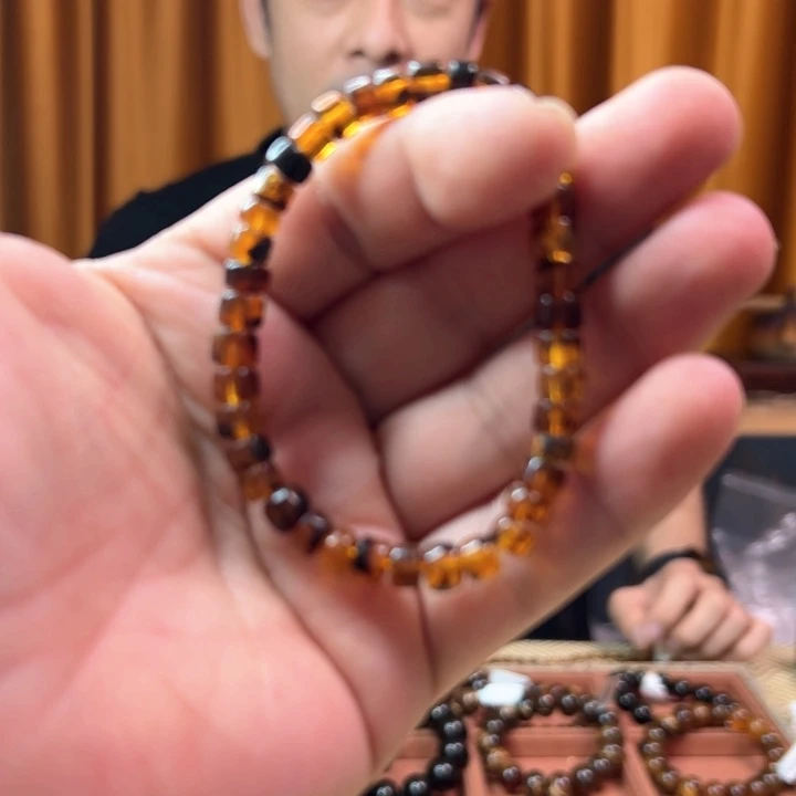 琥珀裸石未镶嵌抚顺4-a