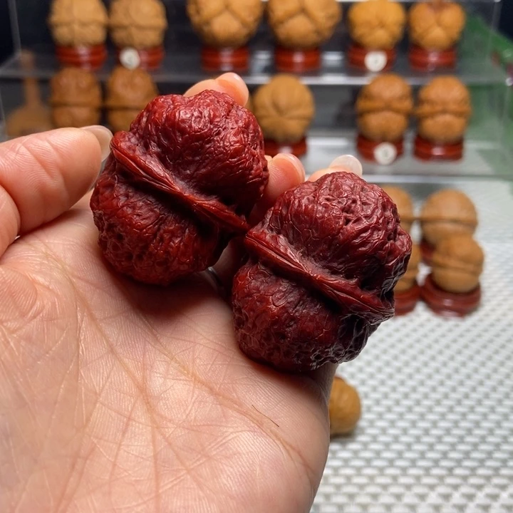 把件文玩核桃44香妃元宝蟾