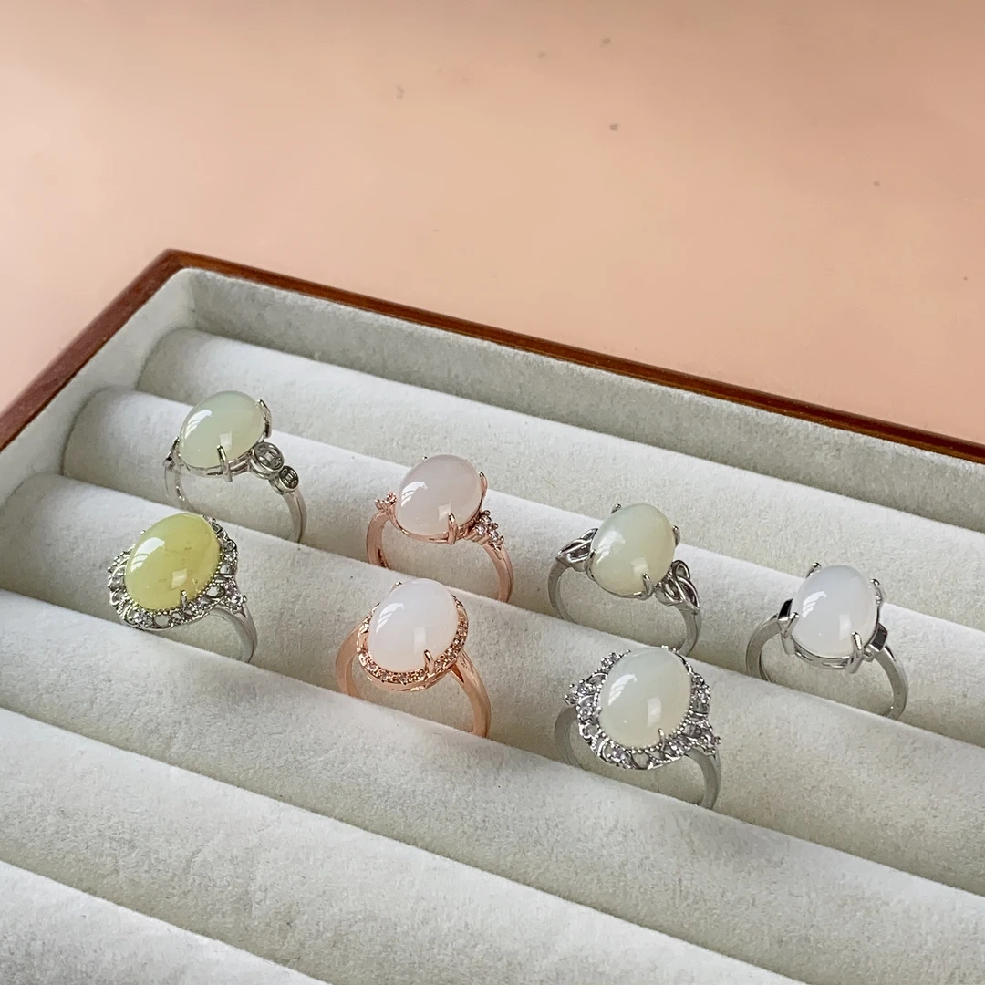 1888/ZY888-616)和田玉时尚精美多款样式戒指/多样性发/一件