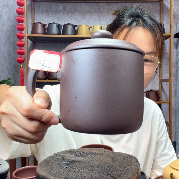 茶杯紫砂原矿紫砂杯