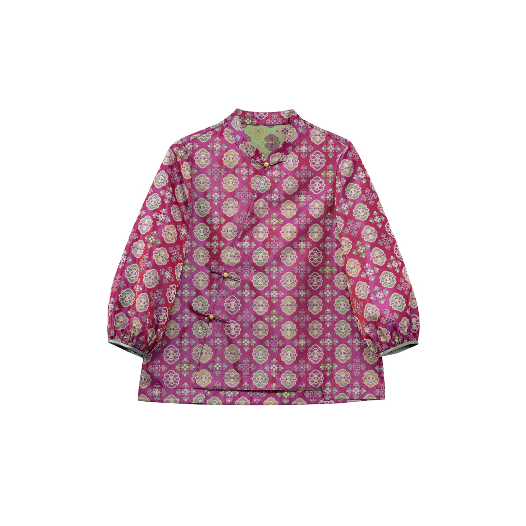 流岚-YZQS256890新中式上衣时尚中国风气质休闲女装