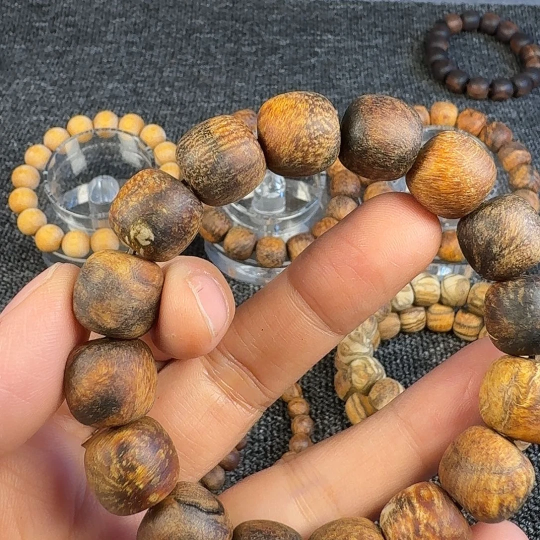 贡木1314印贡粗抛龙鳞瑕疵