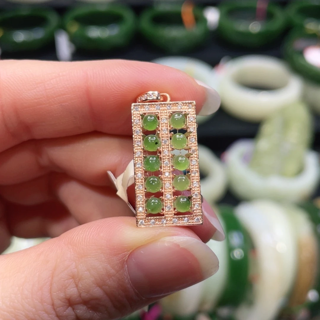 吊坠(不含链)未镶嵌和田玉