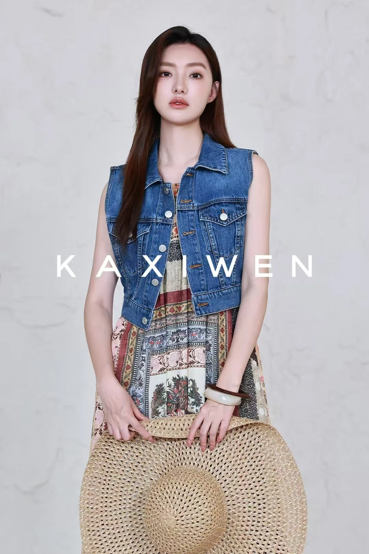 百搭常规马甲街头修身型法式短款显瘦外穿洋气夏季宽松马甲牛仔