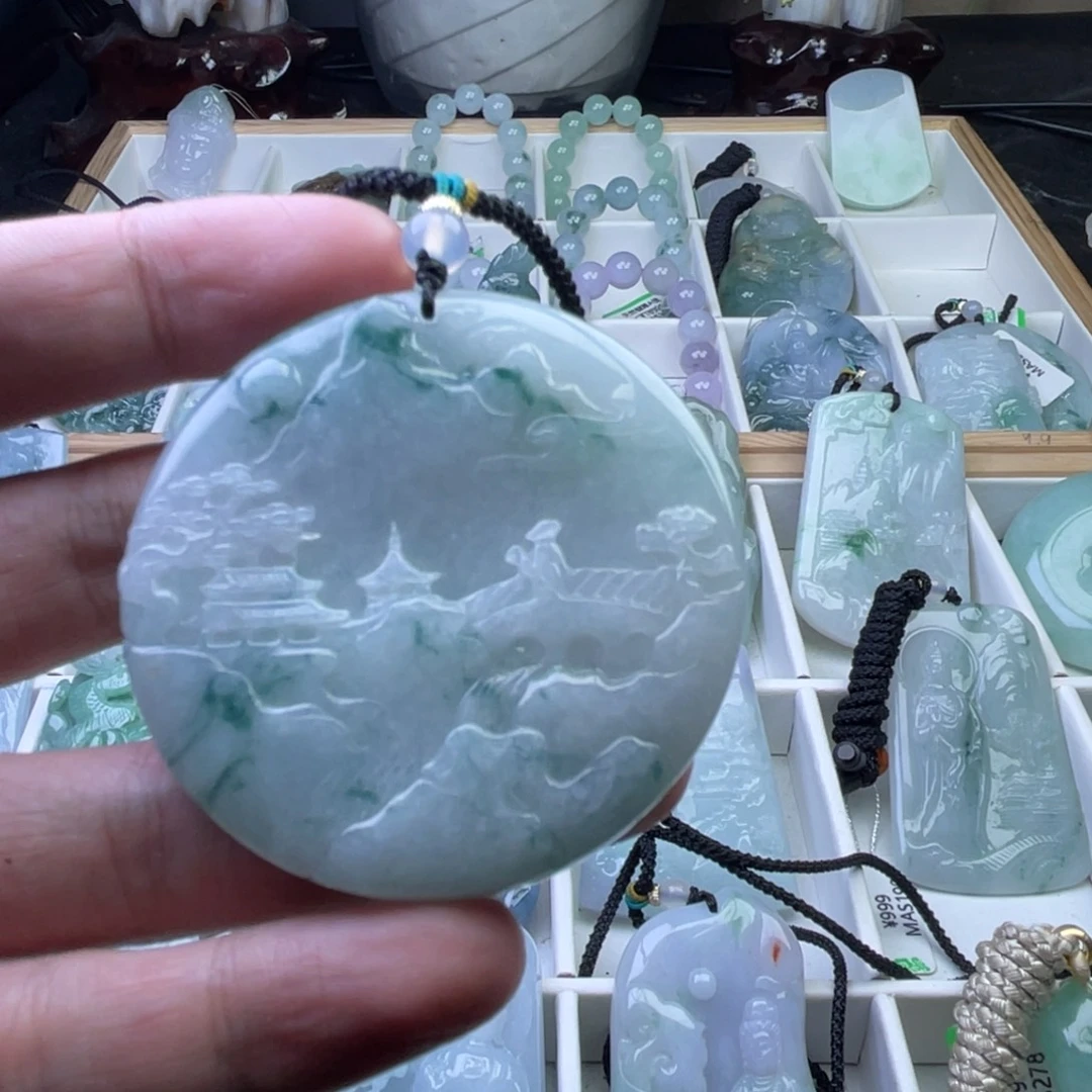 颈饰未镶嵌翡翠698