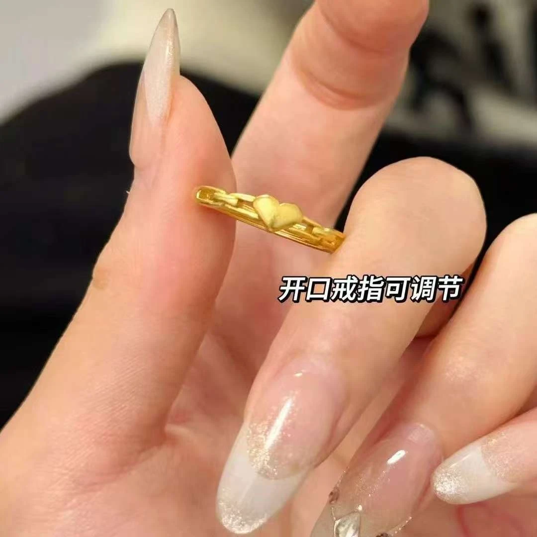 合金戒指 BIBI【心心相连】戒指BB045-1