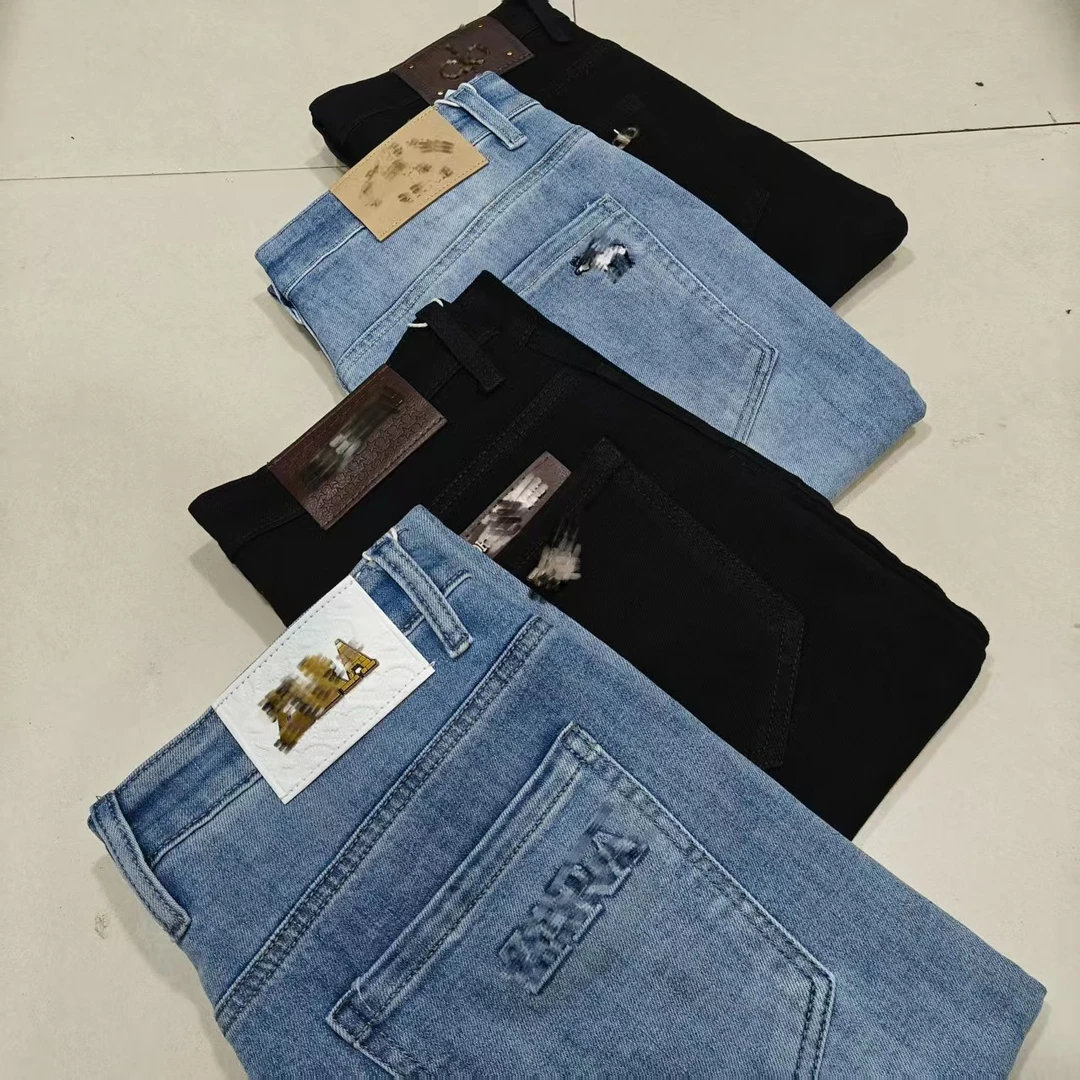 微弹春秋冬铅笔裤长裤秋冬季牛仔裤百搭休闲裤