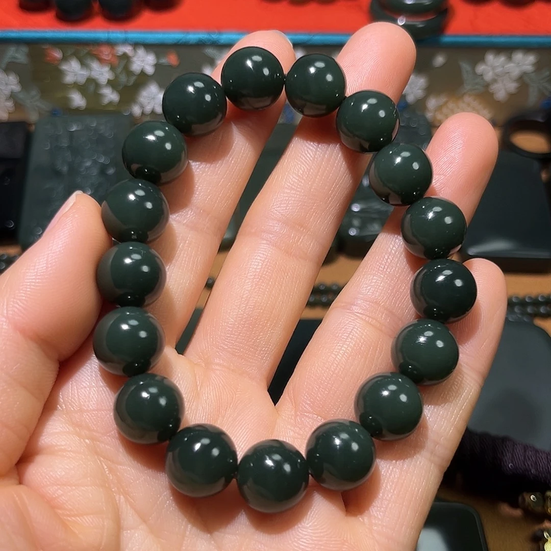 和田玉（青玉）未镶嵌颈饰