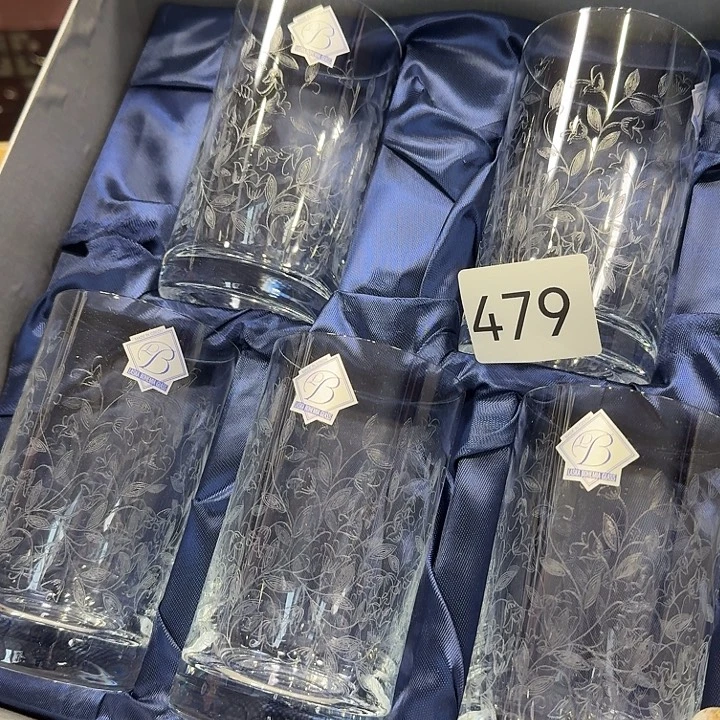 吸管款水晶玻璃很好看啊杯子