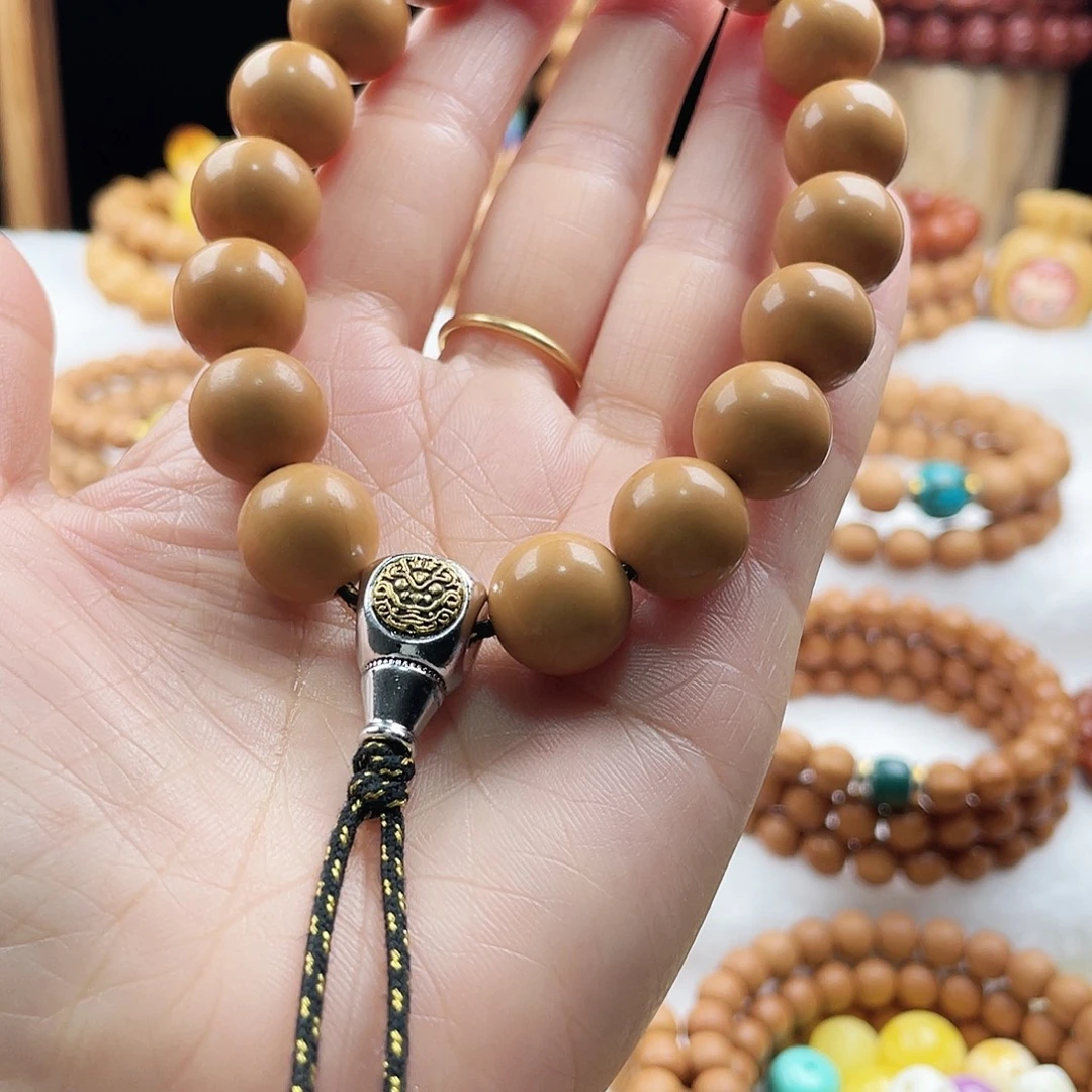 猴头核桃吊坠手串