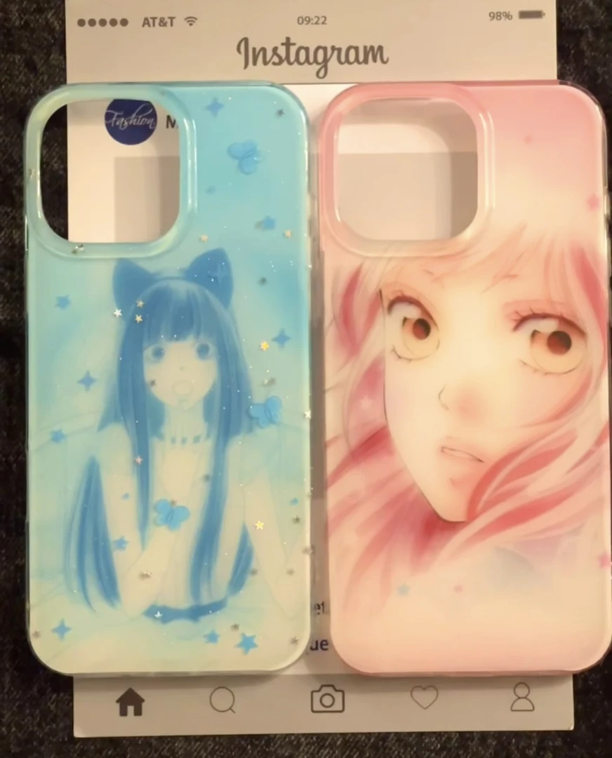 唯美黑沼爽子吉冈双叶适用苹果14iPhone13手机壳防摔12全包防水