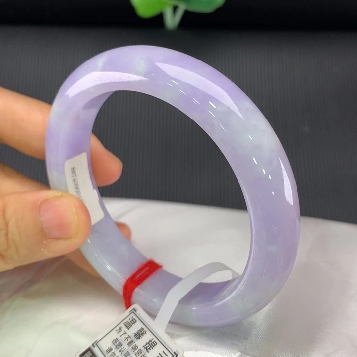 翡翠未镶嵌手镯正圈55