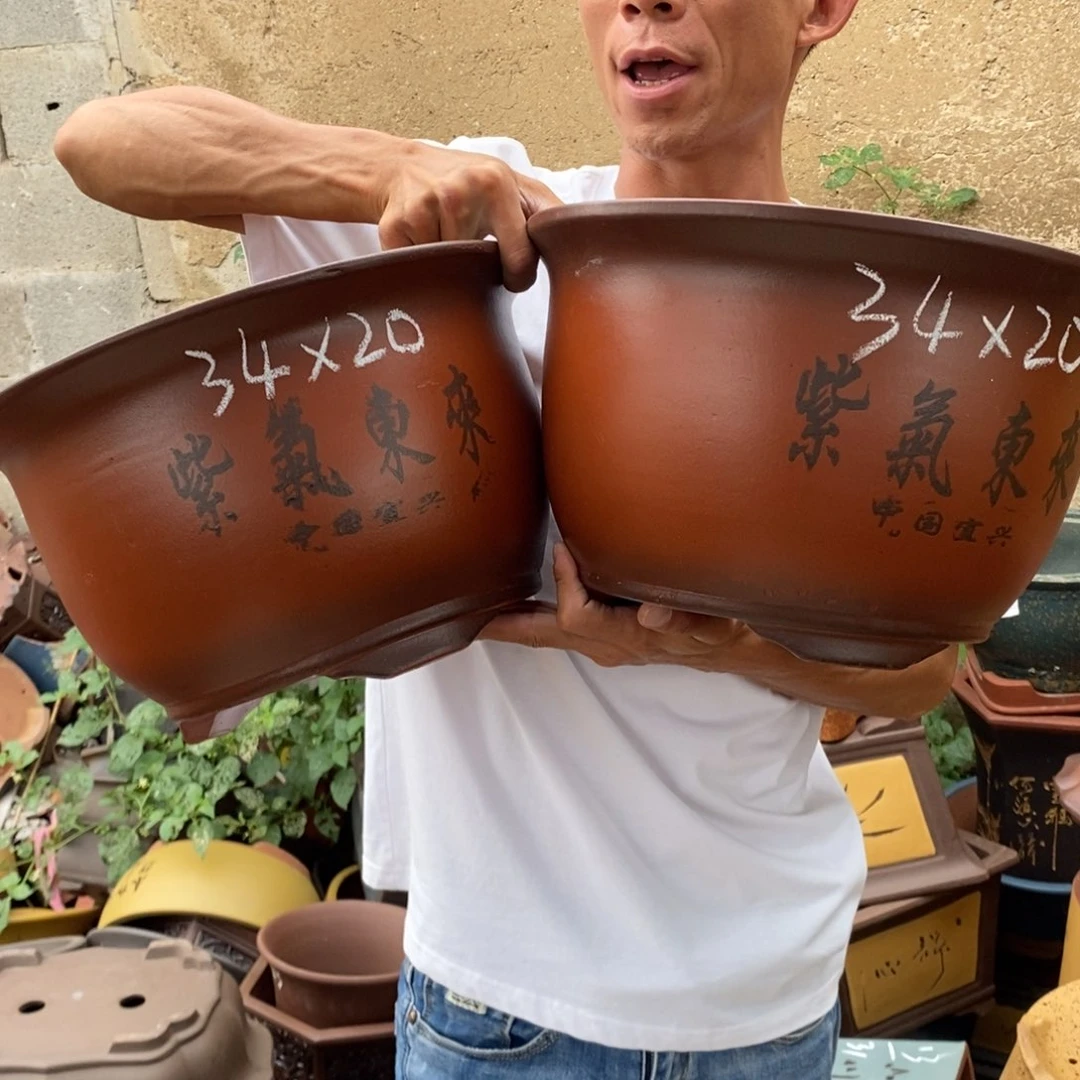 紫砂花盆紫砂壶的时候我