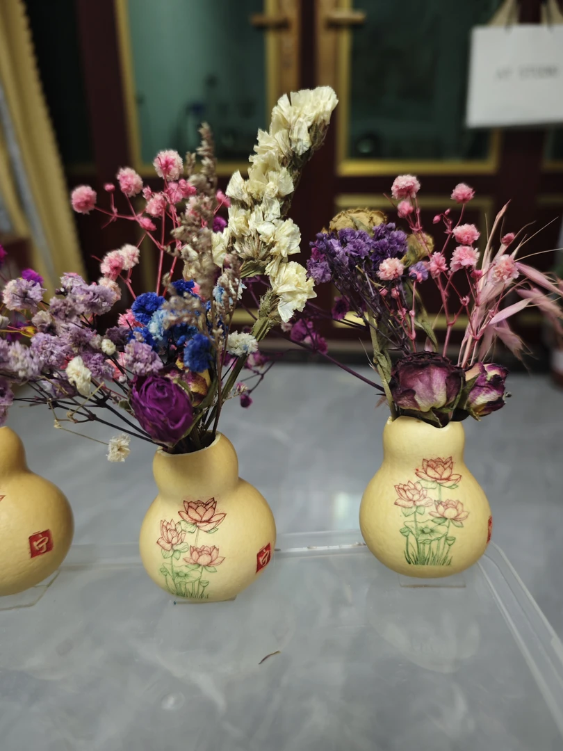 瓶子插花葫芦挂件