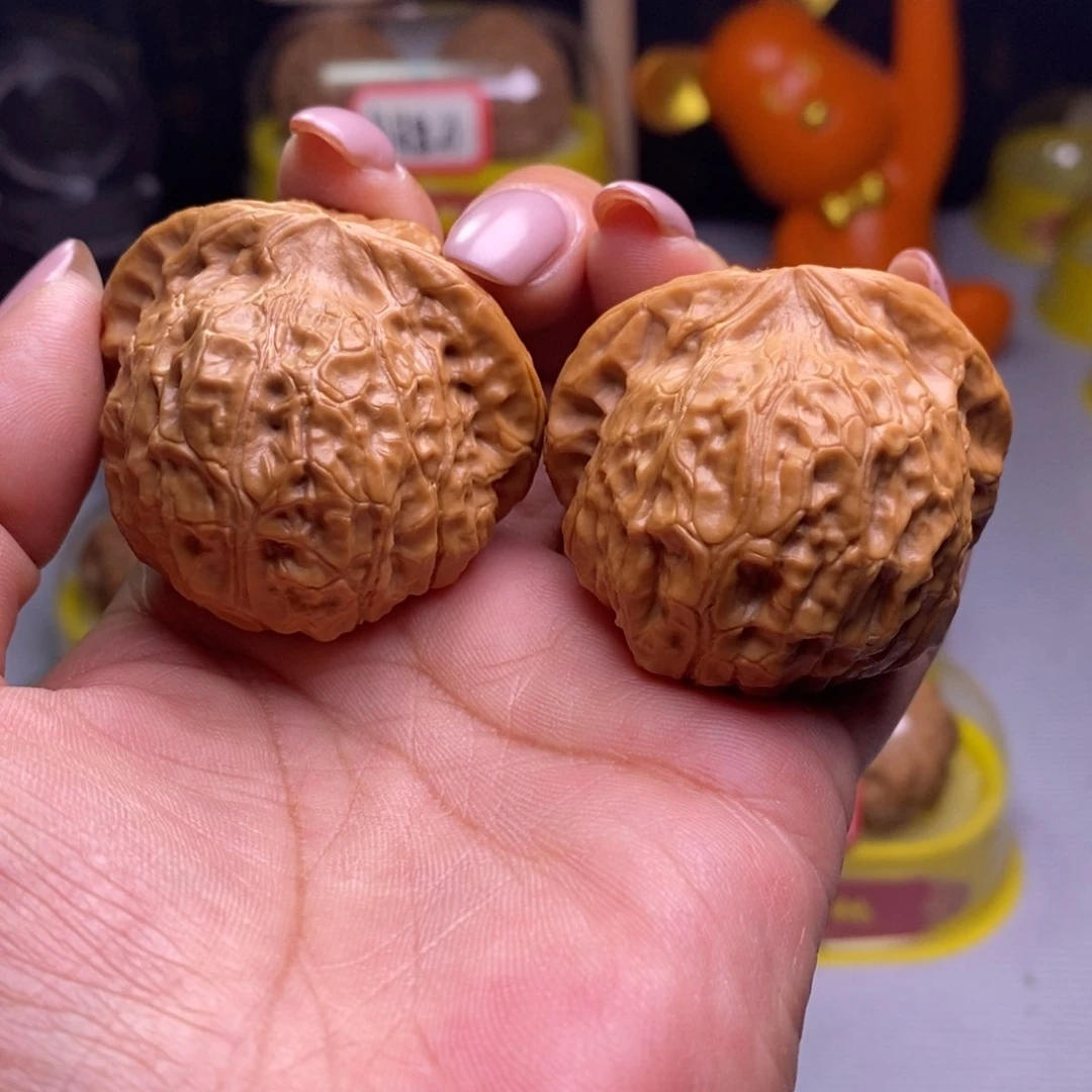 把件文玩核桃020南瓜墩44尺全品