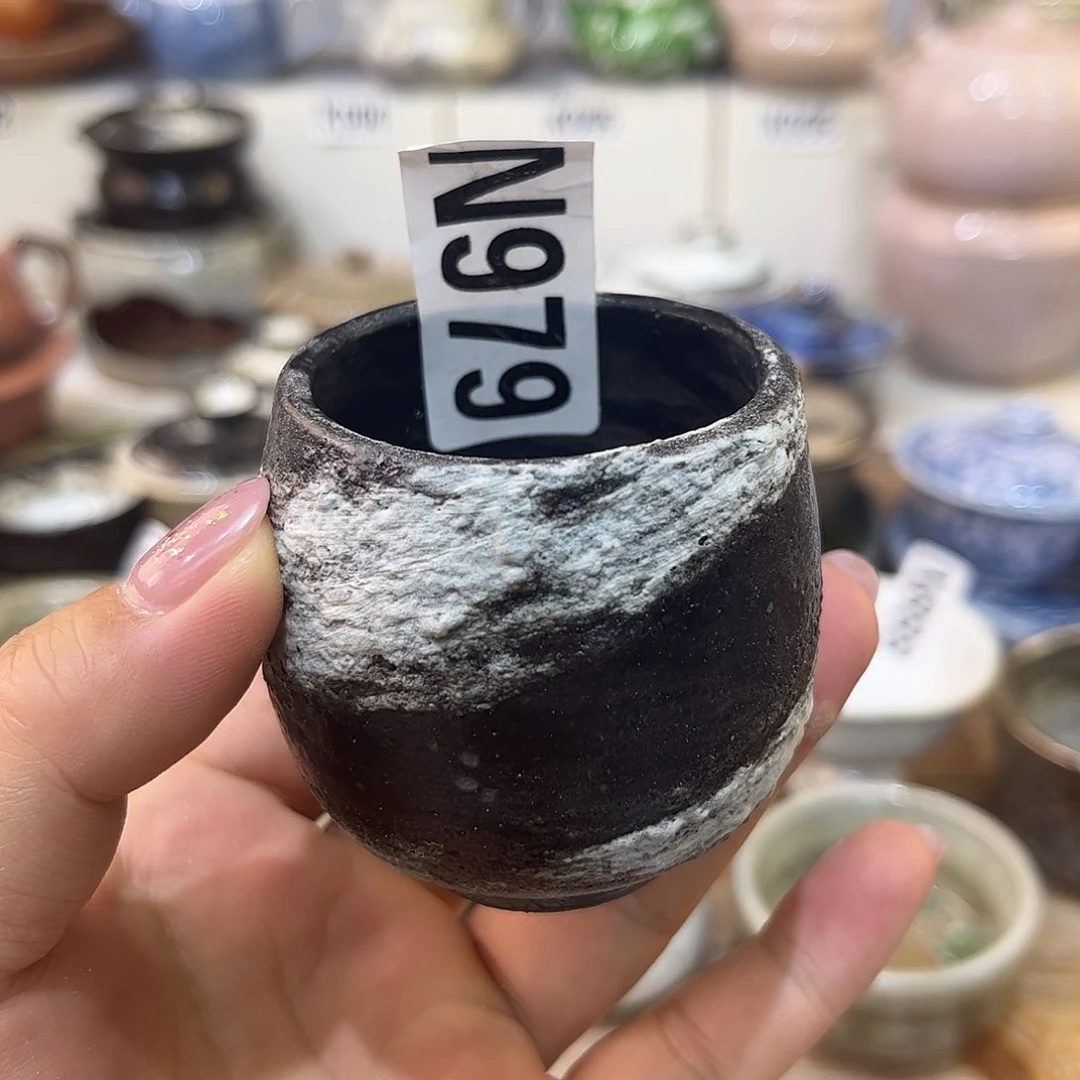 白泥茶杯陶瓷艺术