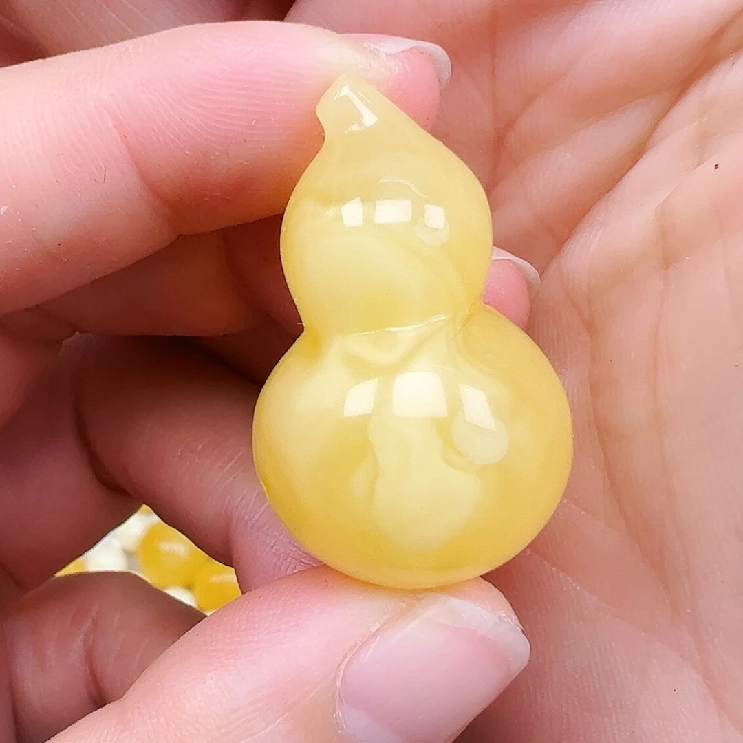 蜜蜡未镶嵌珠宝奇石蜜蜡葫芦