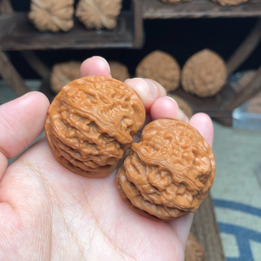 文玩核桃把件乔*38苹果园