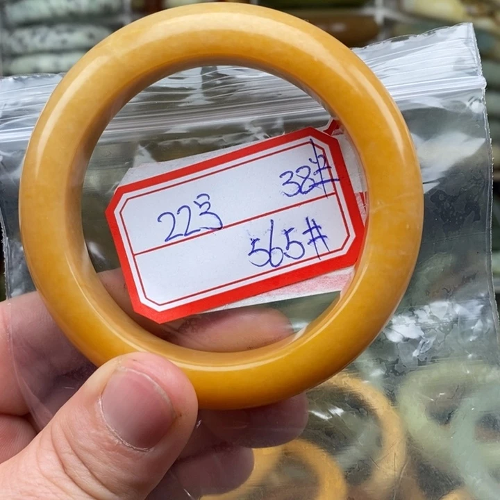 未镶嵌蛇纹石玉手绳