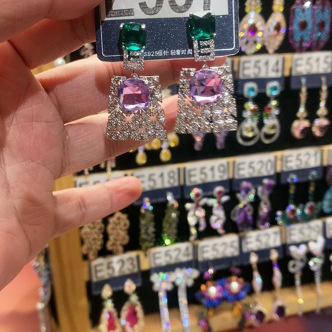 【闪购商品】纯铜925银锆石