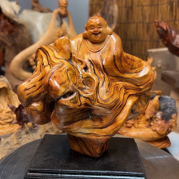 一***岩柏木手把件的设计和制作