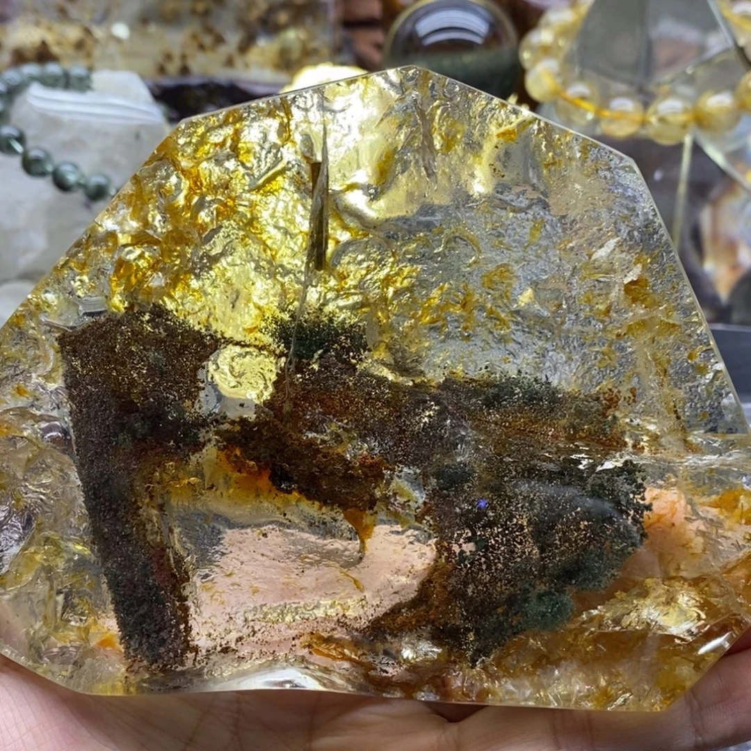未镶嵌水晶珠宝半成品